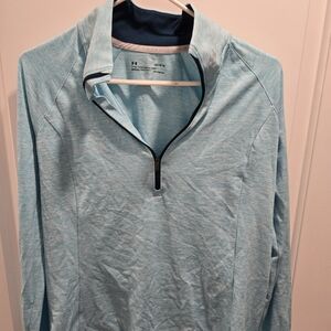 Under Armour  Zip-Up Sweater in Light Blue